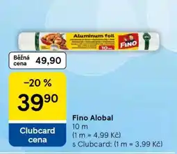 Tesco Fino Alobal nabídka