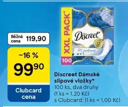 Tesco Discreet Dámské slipové vložky nabídka