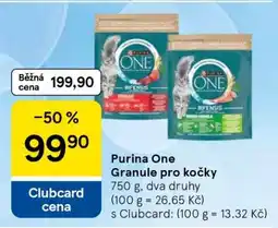 Tesco Purina One Granule pro kočky nabídka