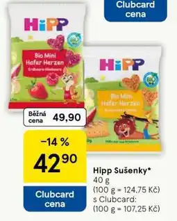 Tesco Hipp Sušenky nabídka