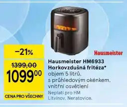 Tesco Hausmeister HM6933 Horkovzdušná fritéza nabídka