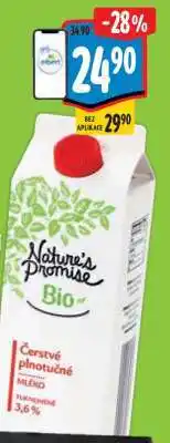 Albert Nature’s Promise Bio Čerstvé plnotučné mléko nabídka