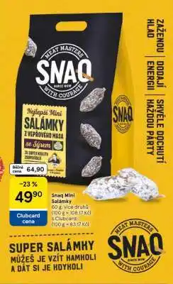 Tesco SNAQ Mini salámky nabídka