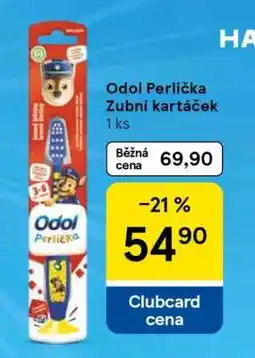 Tesco Odol Perlička Zubní kartáček nabídka