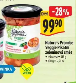 Albert Nature's Promise Veggie Pikantní zeleninová směs nabídka