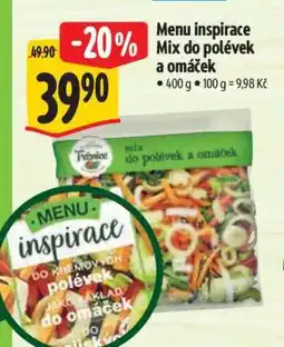 Albert Menu inspirace Mix do polévek a omáček nabídka