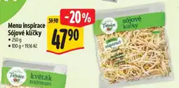 Albert Menu inspirace Sójové klíčky nabídka