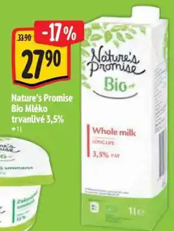 Albert Nature's Promise Bio Mléko trvanlivé 3,5% nabídka