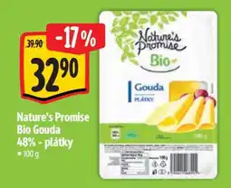 Albert Nature's Promise Bio Gouda 48% plátky nabídka