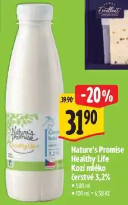 Albert Nature’s Promise Healthy life Kozí mléko čerstvé 3,2% nabídka