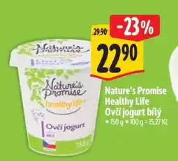 Albert Nature’s Promise Healthy life Ovčí jogurt bílý nabídka