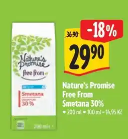 Albert Nature's Promise Free From Smetana 30% nabídka