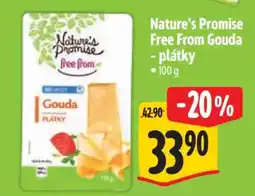 Albert Nature’s Promise Free from Gouda plátky nabídka