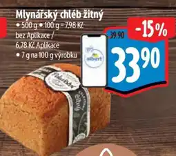 Albert Mlynářský chléb žitný nabídka