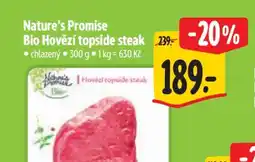 Albert Nature's Promise Bio Hovězí topside steak nabídka