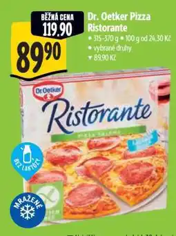 Albert Dr. Oetker Pizza Ristorante nabídka