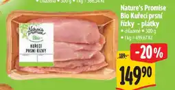 Albert Nature's Promise Bio Kuřecí prsní řízky - plátky nabídka