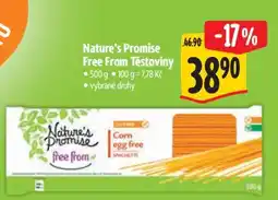 Albert Nature's Promise Free from Těstoviny nabídka