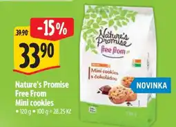 Albert Nature's Promise Free From Mini cookies nabídka