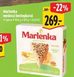 Albert Marlenka medová bezlepková nabídka