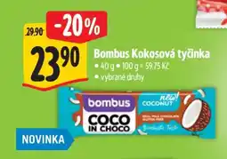 Albert Bombus Kokosová tyčinka nabídka