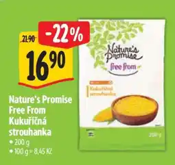 Albert Nature's Promise Free From Kukuřičná strouhanka nabídka