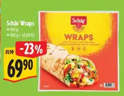 Albert Schär Wraps nabídka