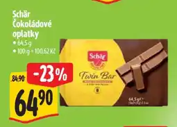 Albert Schär Čokoládové oplatky nabídka