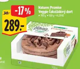 Albert Natures Promise Veggie Čokoládový dort nabídka