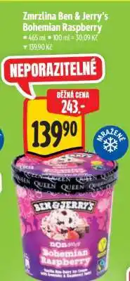 Albert Zmrzlina Ben & Jerry's Bohemian Raspberry nabídka