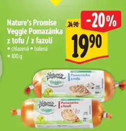 Albert Nature's Promise Veggie Pomazánka z tofu/z fazolí nabídka