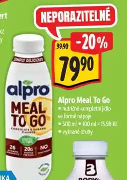Albert Alpro Meal to go nabídka