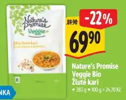 Albert Nature's Promise Veggie Bio Žluté kari nabídka