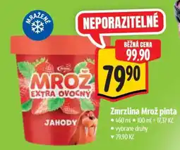 Albert Zmrzlina Mrož pinta nabídka