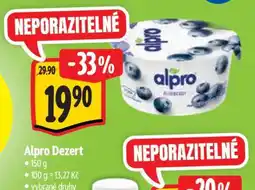 Albert Alpro dezert nabídka