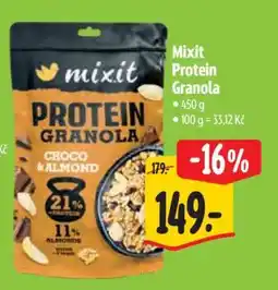 Albert Mixit Protein Granola nabídka