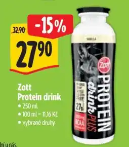 Albert Zott Protein drink nabídka