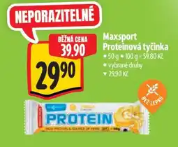 Albert Maxsport Proteinová tyčinka nabídka