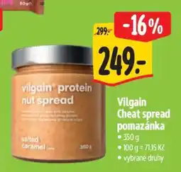 Albert Vilgain Cheat Spread pomazánka nabídka