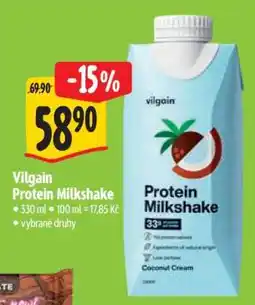 Albert Vilgain Protein Milkshake nabídka