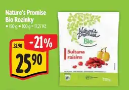 Albert Nature's Promise Bio Rozinky nabídka