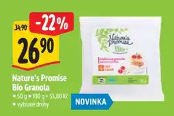 Albert Nature’s Promise Bio Granola nabídka