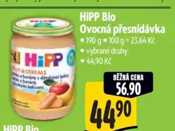 Albert HiPP Bio Ovocná přesnídávka nabídka