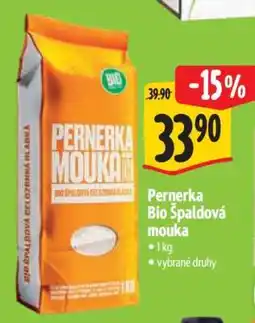 Albert Pernerka BIO Špaldová mouka nabídka
