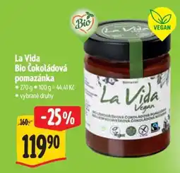 Albert La Vida Bio Čokoládová pomazánka nabídka