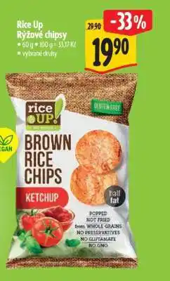 Albert RICE UP Rýžové chipsy nabídka