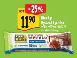 Albert RICE UP Rýžová tyčinka nabídka