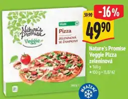 Albert Nature's Promise Veggie Pizza zeleninová nabídka