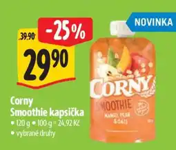 Albert Corny Smoothie kapsička nabídka