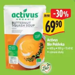 Albert Activus Bio Polévka nabídka